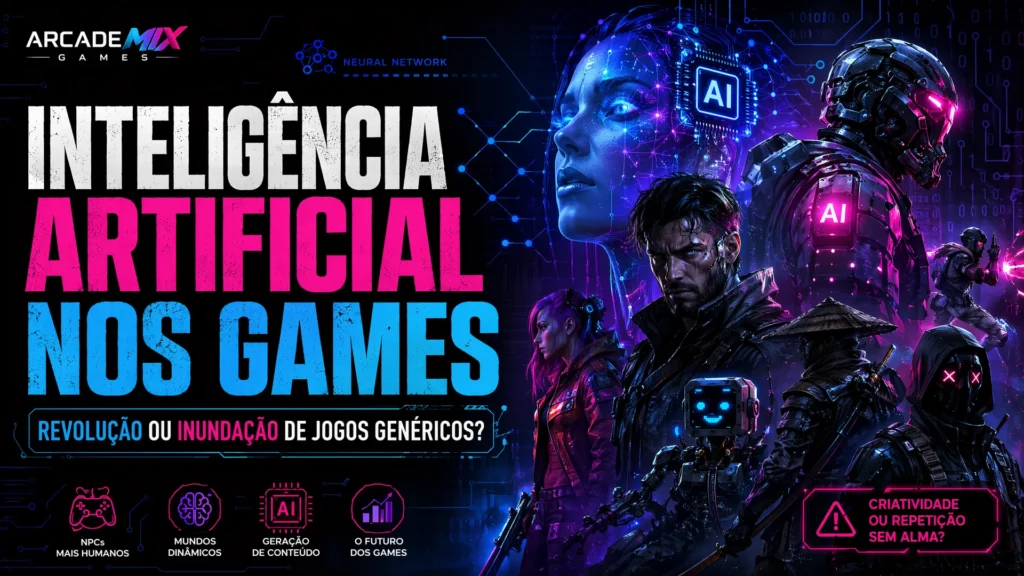 Inteligência Artificial nos Games: Revolução ou Inundação de Jogos Genéricos?
