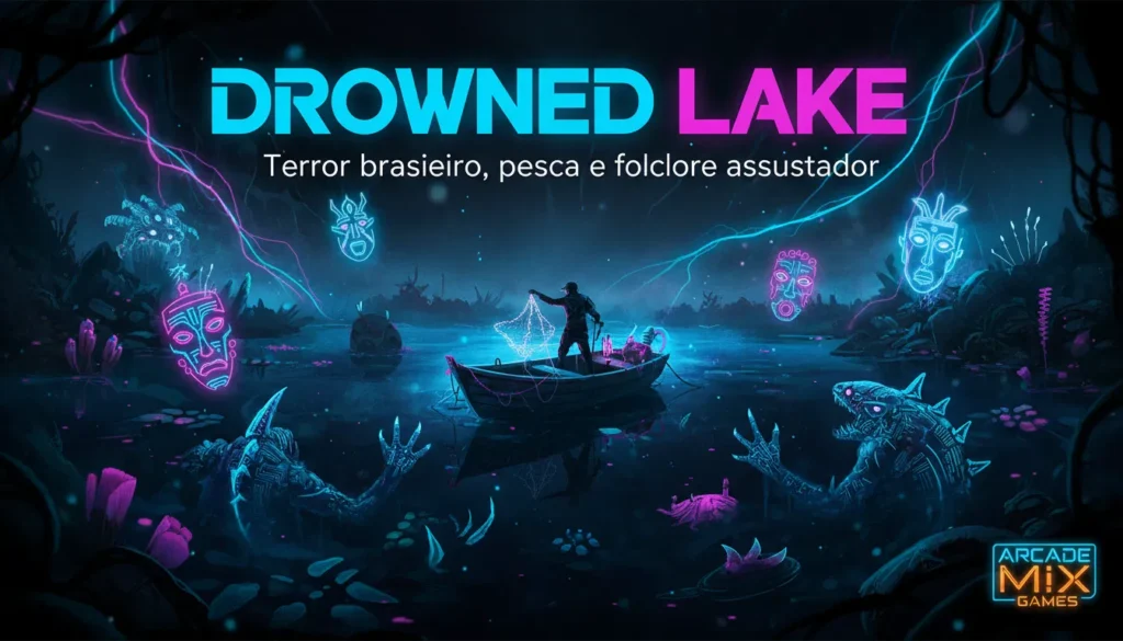 Drowned Lake: Terror brasileiro, pesca e folclore assustador