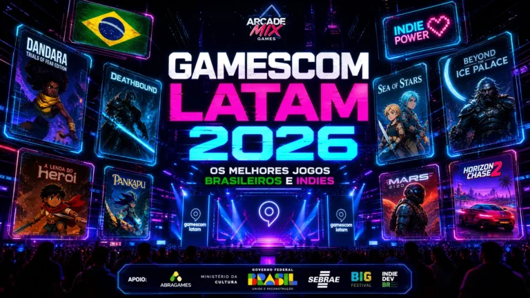 Gamescom Latam 2026: Os melhores jogos brasileiros e indies do evento