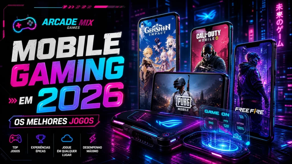 Mobile Gaming em 2026: Os Melhores Jogos