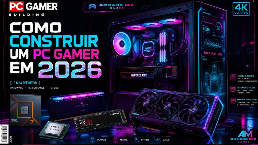 Como Construir um PC Gamer em 2026