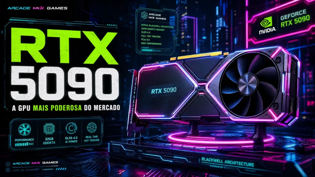 RTX 5090: A GPU Mais Poderosa do Mercado