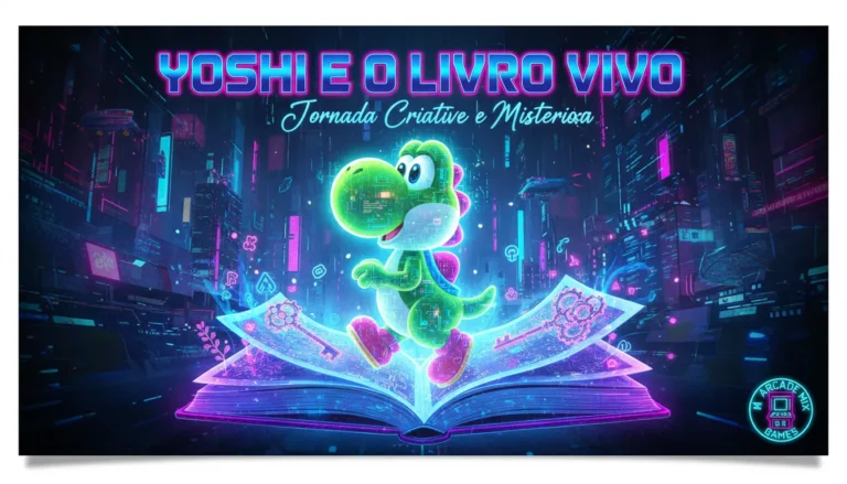 Yoshi e o Livro Vivo: Jornada Criativa e Misteriosa